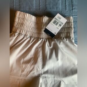 Nike Women's Off-White Athletic Shorts